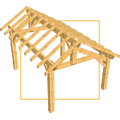 Concept Charpentes Bois : Abris et kiosques de jardin en bois 